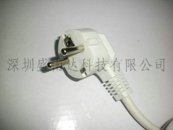 歐規(guī)插頭白色